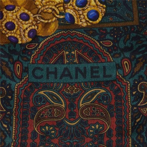 Chanel Paisley Silk Scarf - Picture 3 of 6
